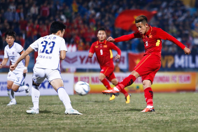 Sub-23 de Vietnam cayó ante Ulsan Hyundai de Sudcorea ảnh 1 Sub-23 de Vietnam cayó ante Ulsan Hyundai de Sudcorea ảnh 1