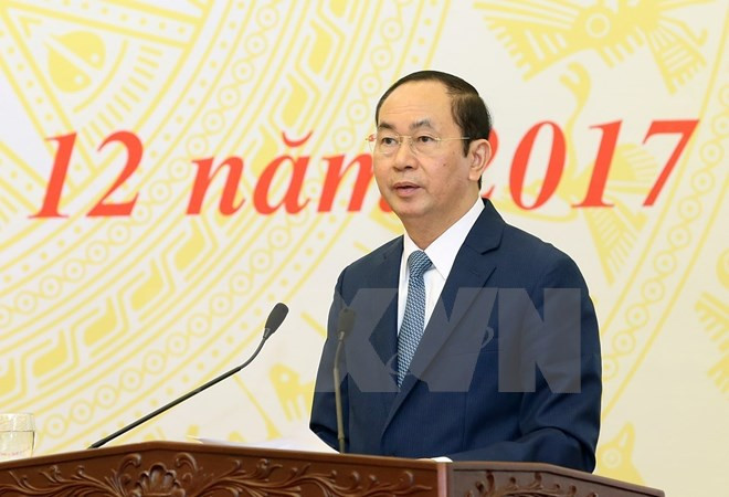 Presidente de Vietnam insta a avanzar en la reforma judicial ảnh 1 Presidente de Vietnam insta a avanzar en la reforma judicial ảnh 1