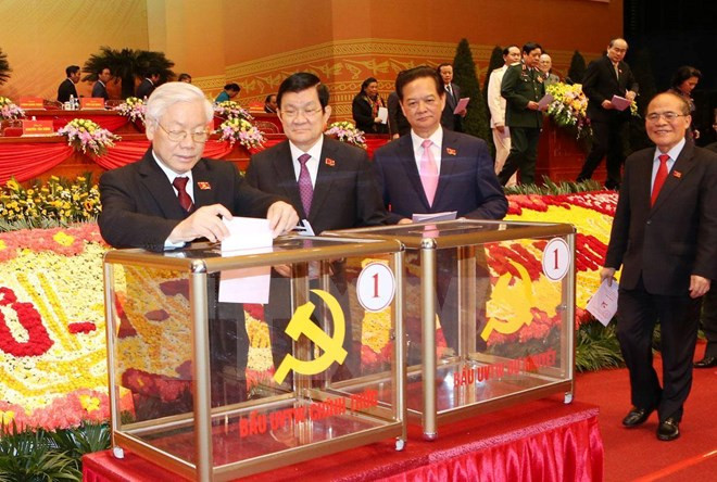 Estructura del Comité Central del Partido Comunista de Vietnam del XII mandato ảnh 1 Estructura del Comité Central del Partido Comunista de Vietnam del XII mandato ảnh 1