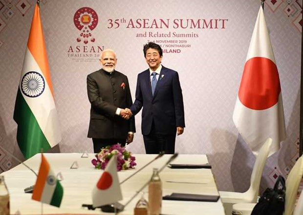 Intensifican Japón y la India cooperación en defensa ảnh 1 Intensifican Japón y la India cooperación en defensa ảnh 1