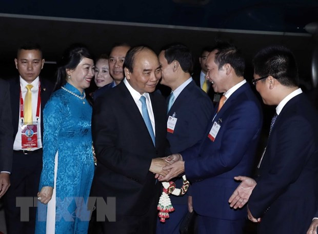 En Tailandia Premier de Vietnam para Cumbre de ASEAN ảnh 1
