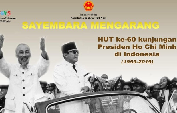 Celebrarán en Indonesia el aniversario 60 de visita de Ho Chi Minh ảnh 1 Celebrarán en Indonesia el aniversario 60 de visita de Ho Chi Minh ảnh 1