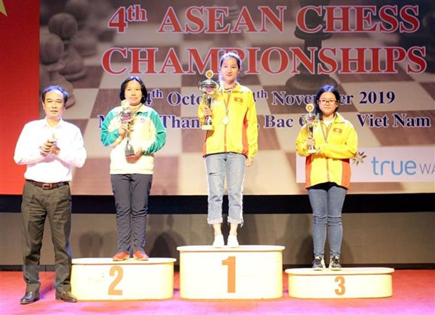Cosecha Vietnam lluvia de medallas en Campeonato de Ajedrez del Sudeste Asiático ảnh 1 Cosecha Vietnam lluvia de medallas en Campeonato de Ajedrez del Sudeste Asiático ảnh 1
