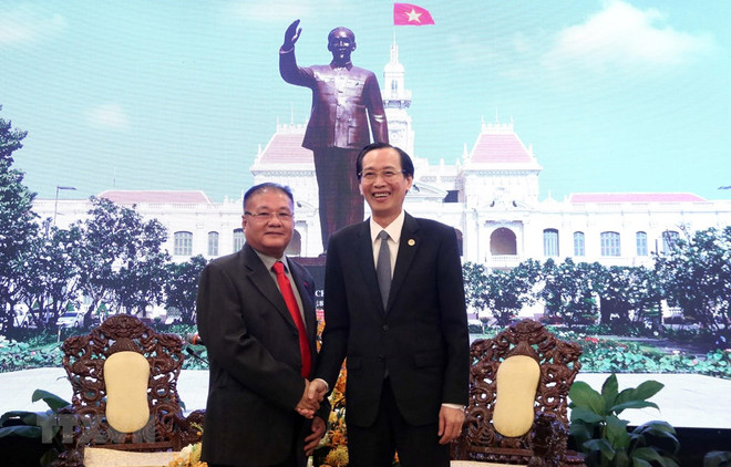 Resalta Camboya apoyo de Vietnam en sector de información y comunicación ảnh 1 Resalta Camboya apoyo de Vietnam en sector de información y comunicación ảnh 1