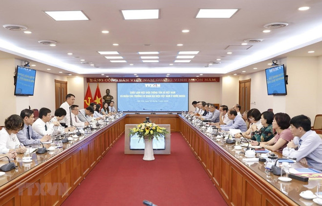 VNA y oficinas representativas vietnamitas en extranjero mejoran la cooperación de información ảnh 1 VNA y oficinas representativas vietnamitas en extranjero mejoran la cooperación de información ảnh 1