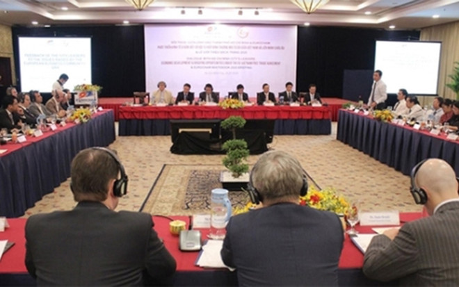 Efectúan en Vietnam conferencia sobre oportunidades que genera EVFTA para empresas ảnh 1 Efectúan en Vietnam conferencia sobre oportunidades que genera EVFTA para empresas ảnh 1