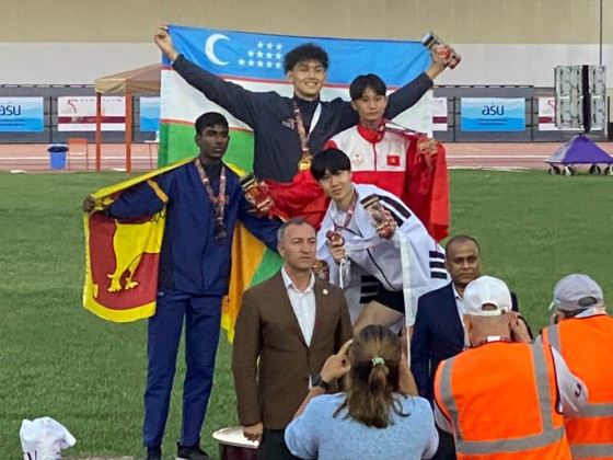 Vietnam gana dos medallas en quinto Campeonato Asiático de Atletismo Sub-18 ảnh 1 Vietnam gana dos medallas en quinto Campeonato Asiático de Atletismo Sub-18 ảnh 1