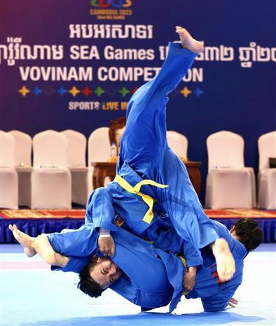SEA Games 32: Vietnam gana otra medalla de oro en Vovinam ảnh 1 SEA Games 32: Vietnam gana otra medalla de oro en Vovinam ảnh 1