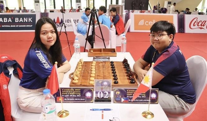 Atletas vietnamitas siguen conquistando medallas multicolores en SEA Games 32 ảnh 1 Atletas vietnamitas siguen conquistando medallas multicolores en SEA Games 32 ảnh 1