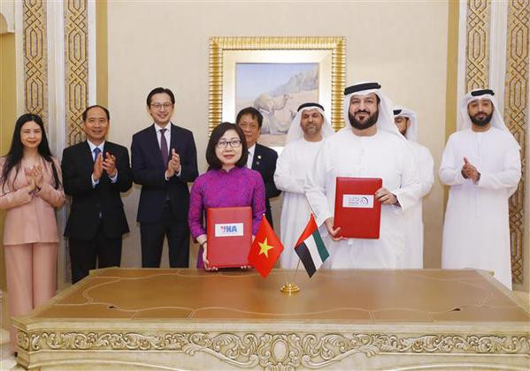 Vietnam y UAE fomentan cooperación en información y comunicación ảnh 2 Vietnam y UAE fomentan cooperación en información y comunicación ảnh 2