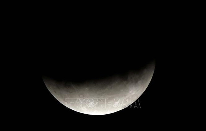 Eclipse lunar parcial será visible desde Vietnam ảnh 1 Eclipse lunar parcial será visible desde Vietnam ảnh 1