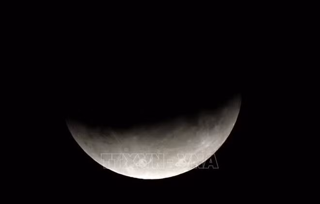 Eclipse lunar parcial será visible desde Vietnam ảnh 1 Eclipse lunar parcial será visible desde Vietnam ảnh 1