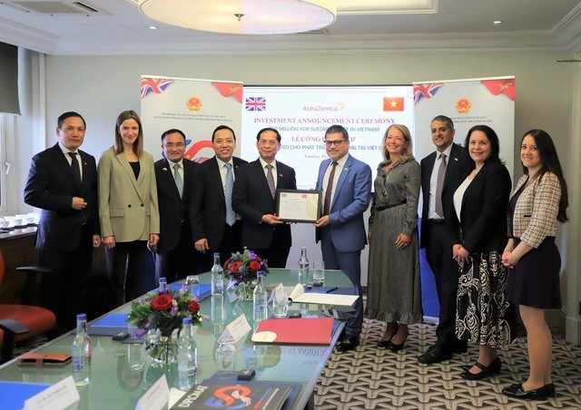 AstraZeneca es socio confiable del sector de salud de Vietnam, afirma canciller ảnh 1 AstraZeneca es socio confiable del sector de salud de Vietnam, afirma canciller ảnh 1