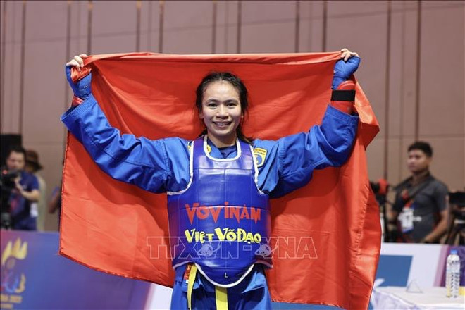 Cosecha Vietnam cinco preseas doradas en jornada sabatina en SEA Games 32 ảnh 4 Cosecha Vietnam cinco preseas doradas en jornada sabatina en SEA Games 32 ảnh 4