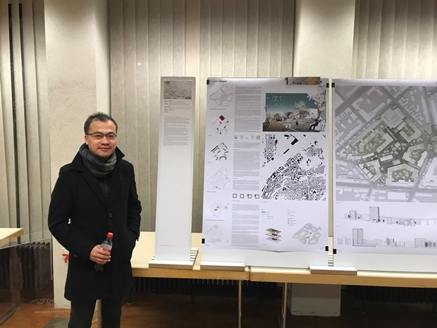 Gana arquitectos vietnamitas primer premio en diseño de planificación en Alemania ảnh 2 Gana arquitectos vietnamitas primer premio en diseño de planificación en Alemania ảnh 2