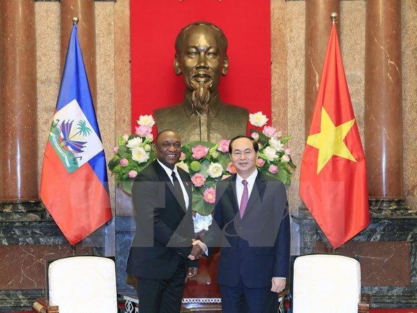 Presidente de Vietnam llama a mayor asistencia a proyectos económicos con Haití ảnh 1 Presidente de Vietnam llama a mayor asistencia a proyectos económicos con Haití ảnh 1