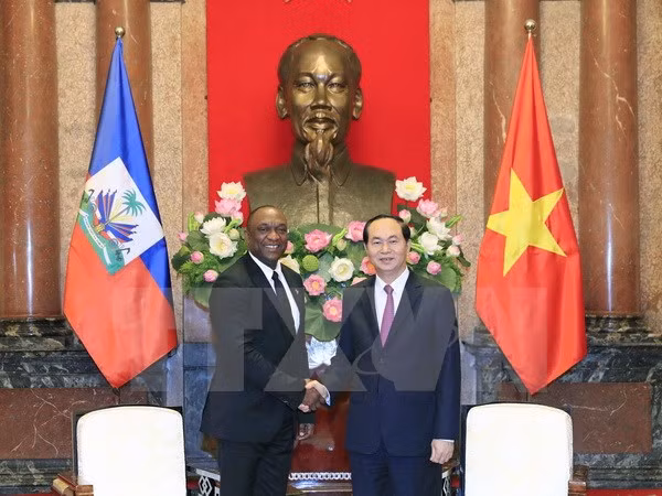 Presidente de Vietnam llama a mayor asistencia a proyectos económicos con Haití ảnh 1