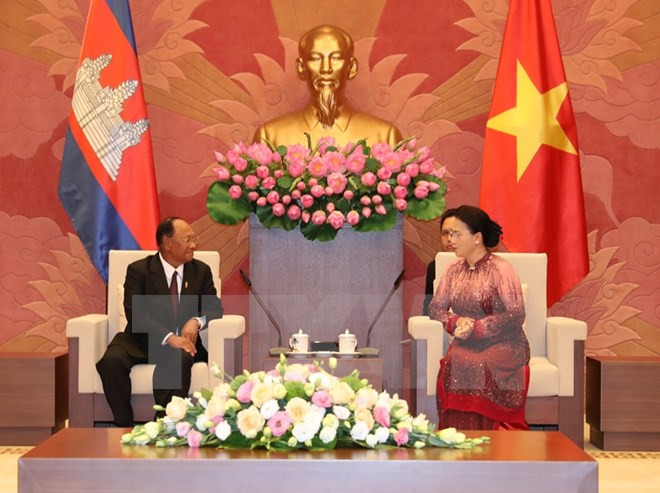 Robustecen nexos interparlamentarios Vietnam-Camboya ảnh 1 Robustecen nexos interparlamentarios Vietnam-Camboya ảnh 1