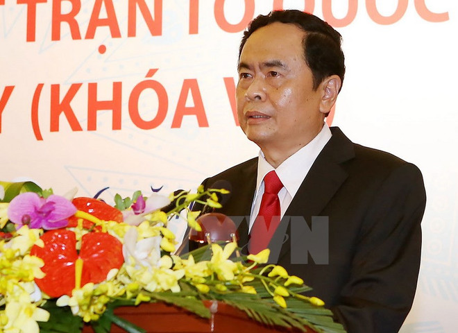 Tran Thanh Man designado presidente del Frente de la Patria de Vietnam ảnh 1 Tran Thanh Man designado presidente del Frente de la Patria de Vietnam ảnh 1
