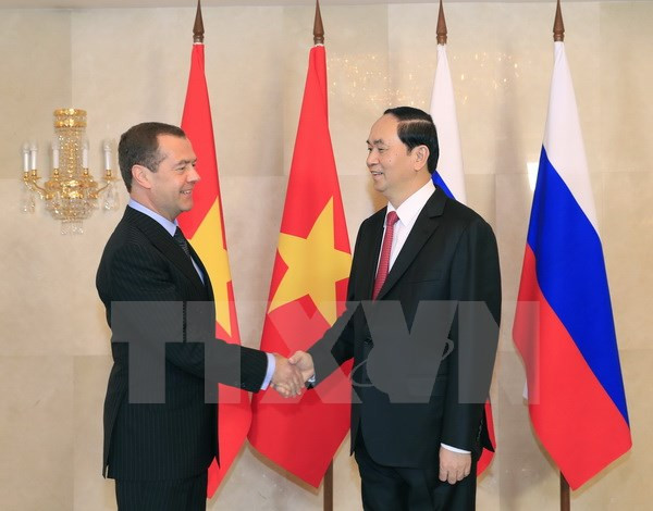 Rusia constituye socio de confianza de Vietnam, dice presidente Dai Quang ảnh 1 Rusia constituye socio de confianza de Vietnam, dice presidente Dai Quang ảnh 1