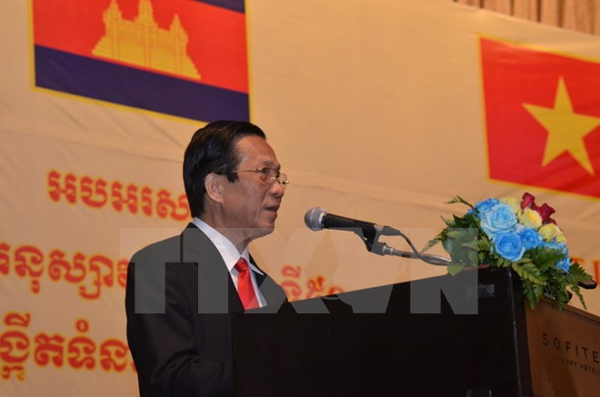 Conmemoran en Phnom Penh aniversario de nexos diplomáticos Vietnam-Camboya ảnh 1 Conmemoran en Phnom Penh aniversario de nexos diplomáticos Vietnam-Camboya ảnh 1