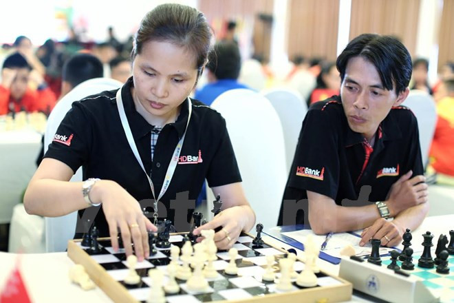 Vietnam gana cinco medallas de oro en campeonato regional de ajedrez ảnh 1 Vietnam gana cinco medallas de oro en campeonato regional de ajedrez ảnh 1