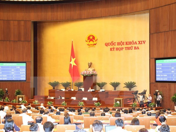 Parlamento vietnamita aprueba resolución sobre balance presupuestario ảnh 1 Parlamento vietnamita aprueba resolución sobre balance presupuestario ảnh 1