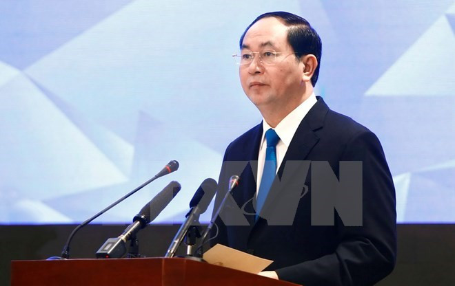 Presidente Dai Quang: Año del APEC 2017 debe promover potencialidades de Vietnam ảnh 1