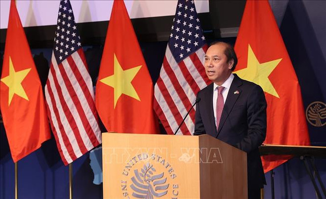 Celebran en Washington nuevos avances en relaciones Vietnam-EE.UU. ảnh 1