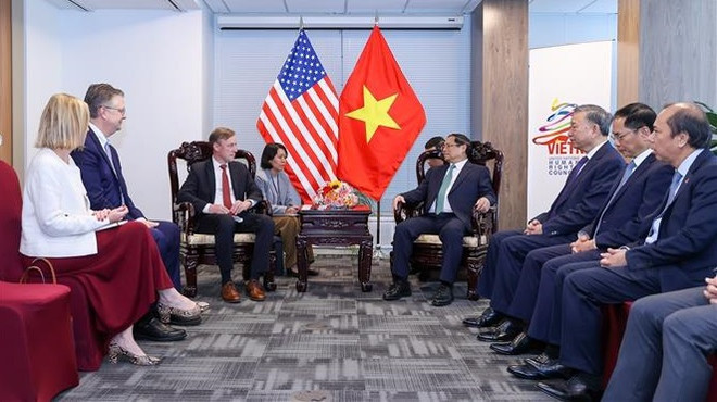 Premier sostiene encuentro con asesor de Seguridad Nacional de Estados Unidos ảnh 2 Premier sostiene encuentro con asesor de Seguridad Nacional de Estados Unidos ảnh 2