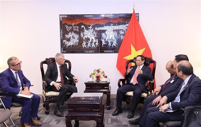 Premier vietnamita se reúne con la secretaria del Tesoro de Estados Unidos ảnh 2 Premier vietnamita se reúne con la secretaria del Tesoro de Estados Unidos ảnh 2