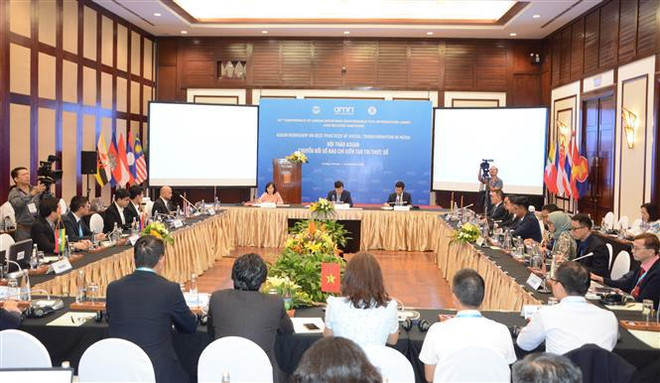 AMRI 16: ASEAN promueve transformación digital en medios de comunicación ảnh 1