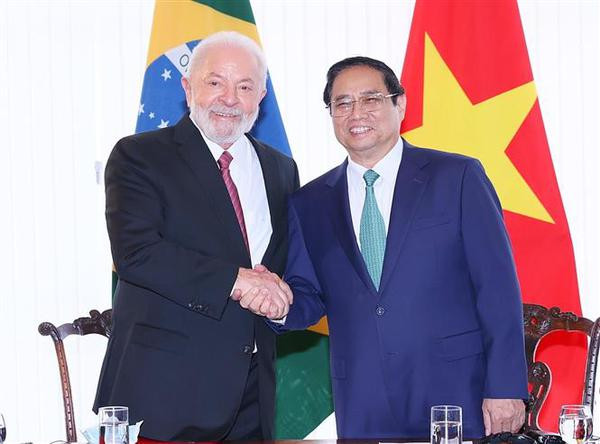 Vietnam y Brasil fomentan amistad tradicional y cooperación ảnh 1 Vietnam y Brasil fomentan amistad tradicional y cooperación ảnh 1