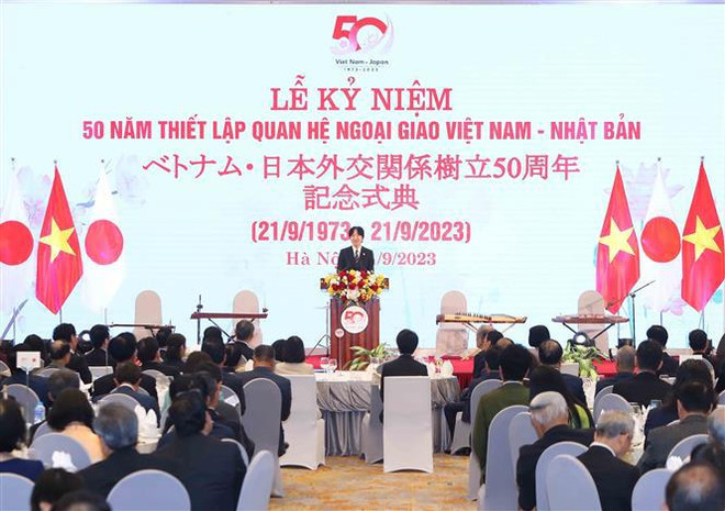 Celebran en Hanoi 50 aniversario de nexos diplomáticos entre Vietnam y Japón ảnh 3 Celebran en Hanoi 50 aniversario de nexos diplomáticos entre Vietnam y Japón ảnh 3