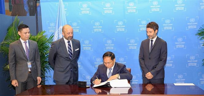 Vietnam firma Acuerdo sobre la Conservación y Uso Sostenible de Biodiversidad Marina ảnh 1 Vietnam firma Acuerdo sobre la Conservación y Uso Sostenible de Biodiversidad Marina ảnh 1