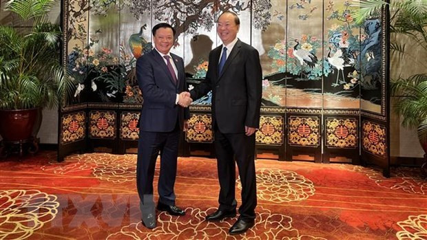 Hanoi y provincia china de Guangdong fomentan cooperación ảnh 1