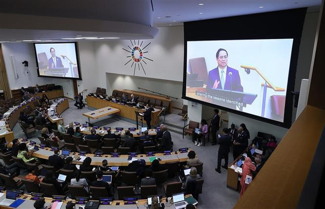 Premier participa en Cumbres sobre ambición climática y preparación para pandemias en Nueva York ảnh 2 Premier participa en Cumbres sobre ambición climática y preparación para pandemias en Nueva York ảnh 2