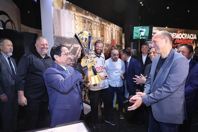 Premier apoya apertura de Cámara de Comercio e Industria de Brasil en Vietnam ảnh 3 Premier apoya apertura de Cámara de Comercio e Industria de Brasil en Vietnam ảnh 3