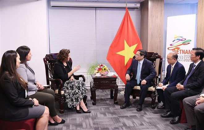 Premier vietnamita promete apoyar a inversores estadounidenses ảnh 3 Premier vietnamita promete apoyar a inversores estadounidenses ảnh 3