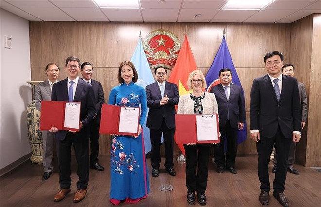 Premier vietnamita promete apoyar a inversores estadounidenses ảnh 4 Premier vietnamita promete apoyar a inversores estadounidenses ảnh 4