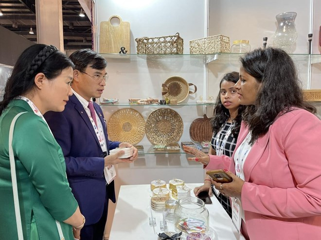 Empresas vietnamitas participan en programa de promoción comercial en India ảnh 1 Empresas vietnamitas participan en programa de promoción comercial en India ảnh 1