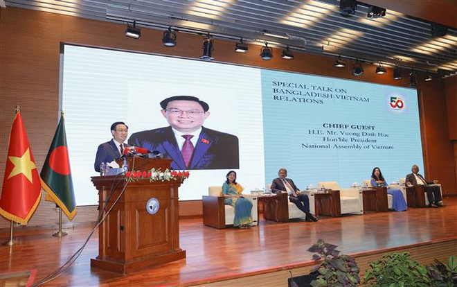 Titular de Parlamento vietnamita continúa intensa agenda en Bangladesh ảnh 2 Titular de Parlamento vietnamita continúa intensa agenda en Bangladesh ảnh 2