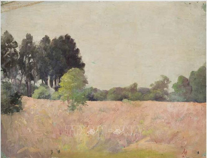 Pinturas del rey Ham Nghi subastadas en Francia ảnh 3 Pinturas del rey Ham Nghi subastadas en Francia ảnh 3