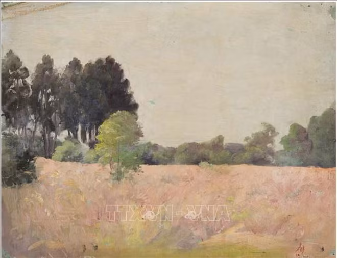 Pinturas del rey Ham Nghi subastadas en Francia ảnh 3