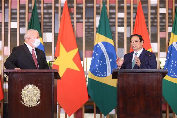 Vietnam y Brasil fomentan amistad tradicional y cooperación ảnh 3 Vietnam y Brasil fomentan amistad tradicional y cooperación ảnh 3