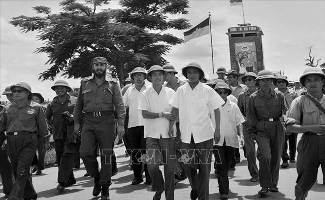 Visita de Fidel Castro a Vietnam, momento trascendente para lazos bilaterales ảnh 1 Visita de Fidel Castro a Vietnam, momento trascendente para lazos bilaterales ảnh 1