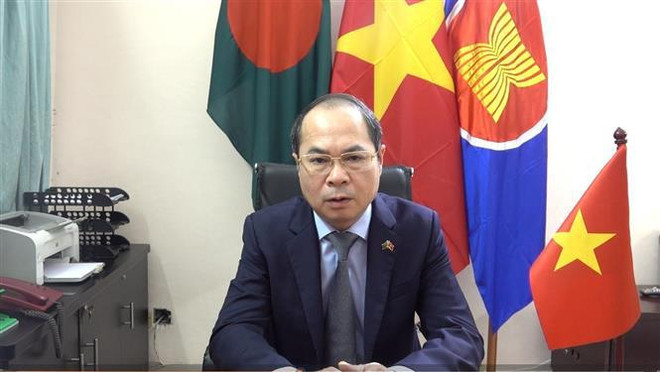 Visita oficial de titular del Parlamento vietnamita a Bangladesh consolida lazos bilaterales ảnh 2 Visita oficial de titular del Parlamento vietnamita a Bangladesh consolida lazos bilaterales ảnh 2