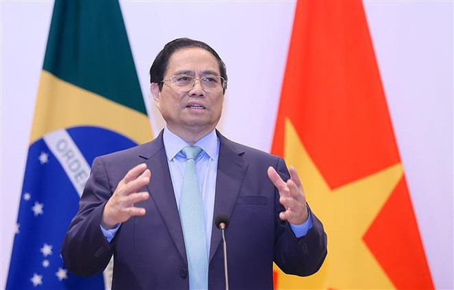 Primer Ministro aclara políticas de Vietnam en Brasil ảnh 1 Primer Ministro aclara políticas de Vietnam en Brasil ảnh 1