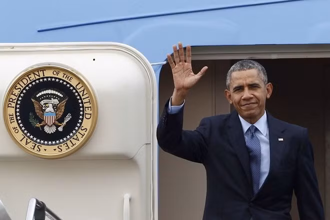 Presidente Barack Obama parte de Washington para Asia ảnh 1