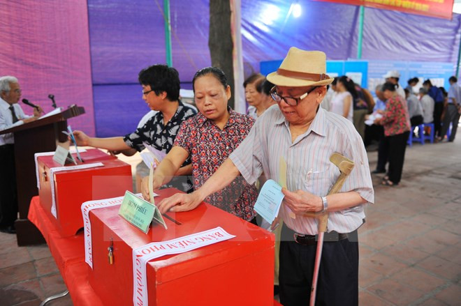 Inauguran elecciones generales en todo Vietnam ảnh 1 Inauguran elecciones generales en todo Vietnam ảnh 1